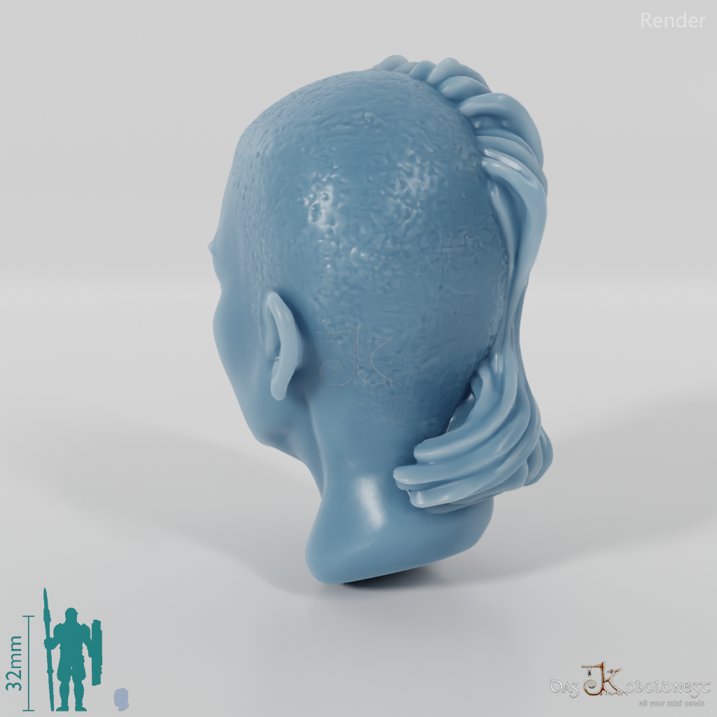 Frauenkopf - Asymmetrisch 3