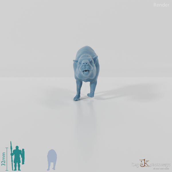 Hyaenodon gigas 01 - JJP