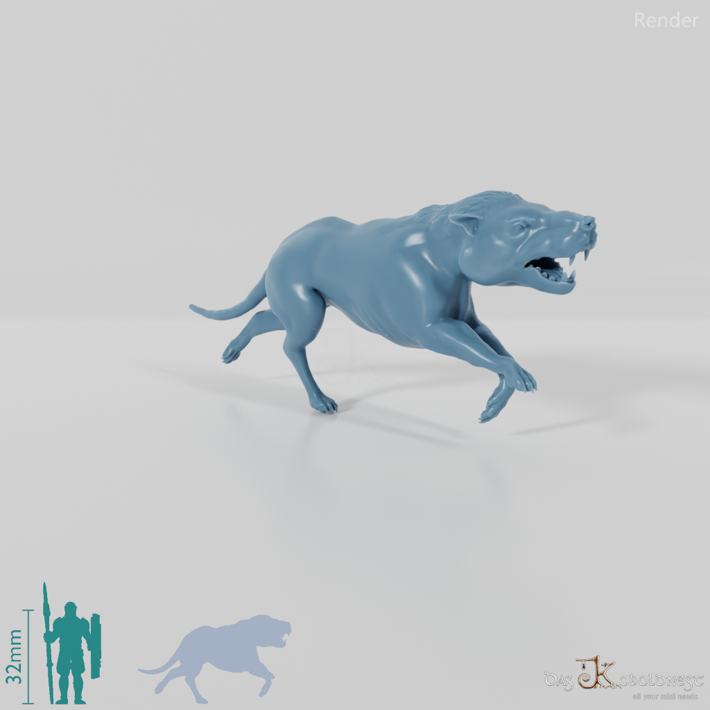 Hyaenodon gigas 03 - JJP