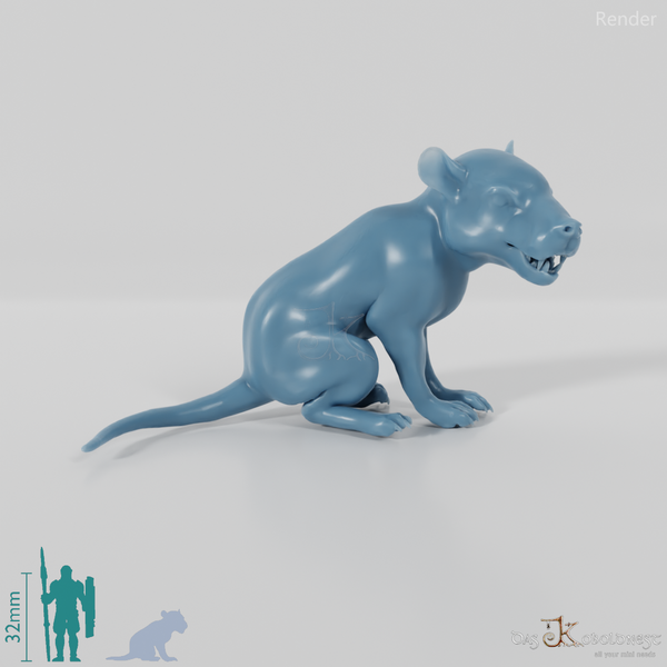 Hyaenodon gigas 06 (Jungtier) - JJP