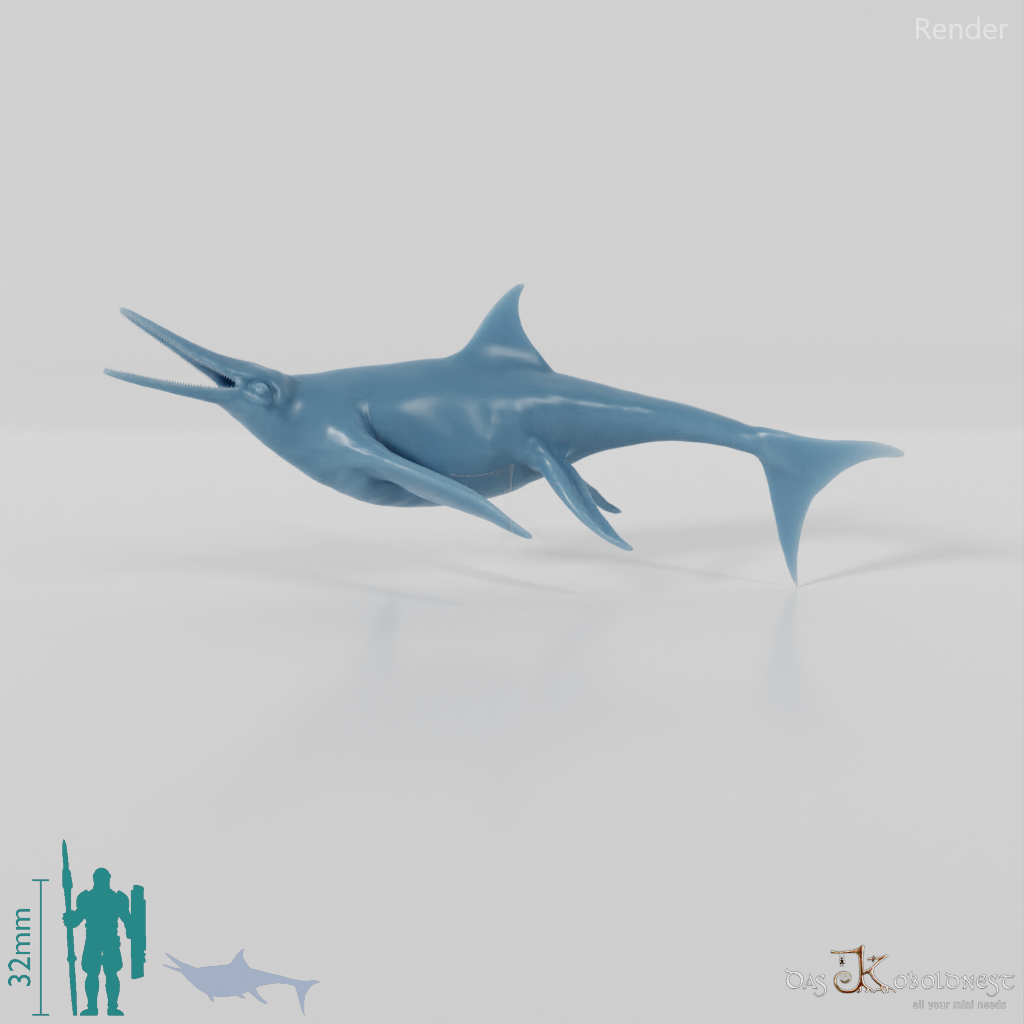 Ichthyosaurus communis 02 - JJP