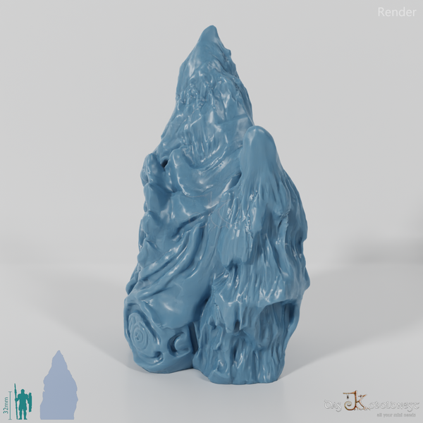 Verzierte Eisformation