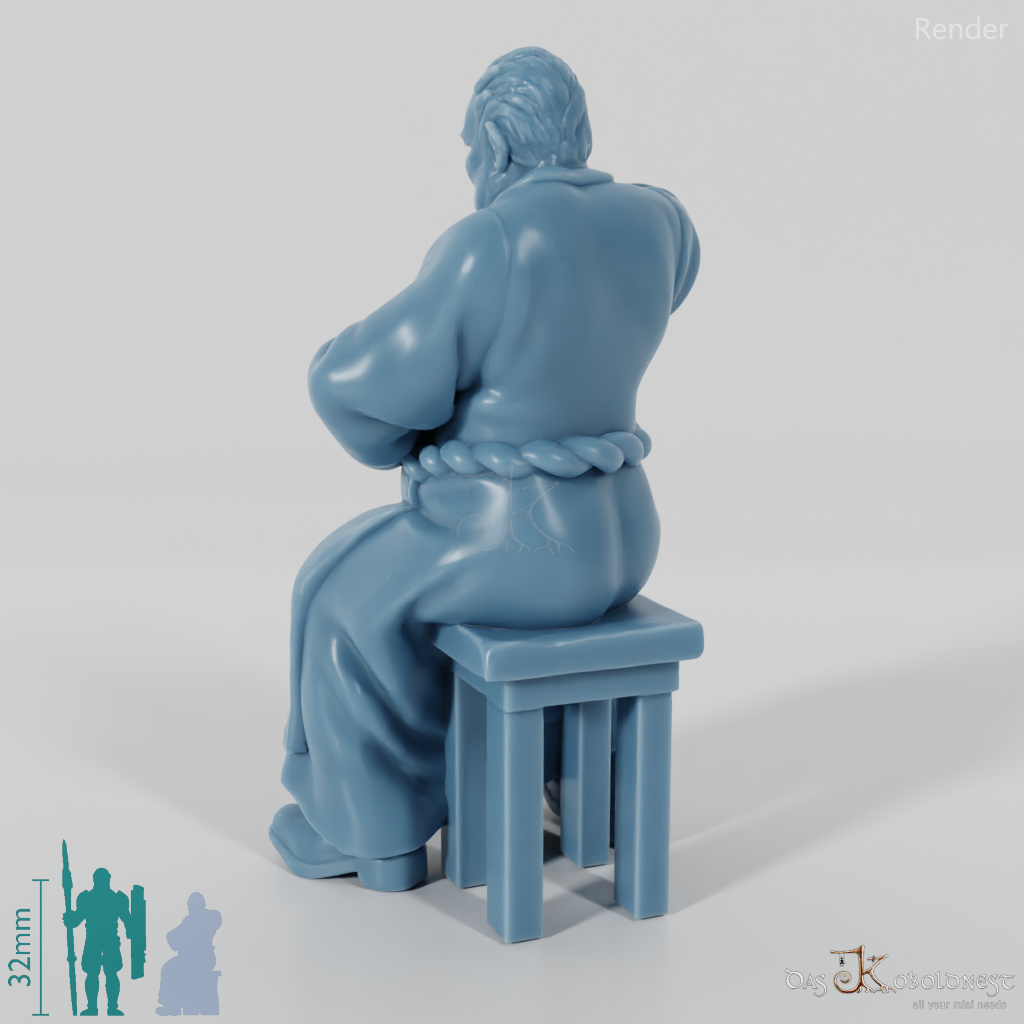 Hereward, Sitzender Schankwirt