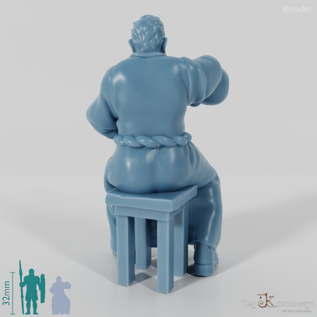 Hereward, Sitzender Schankwirt