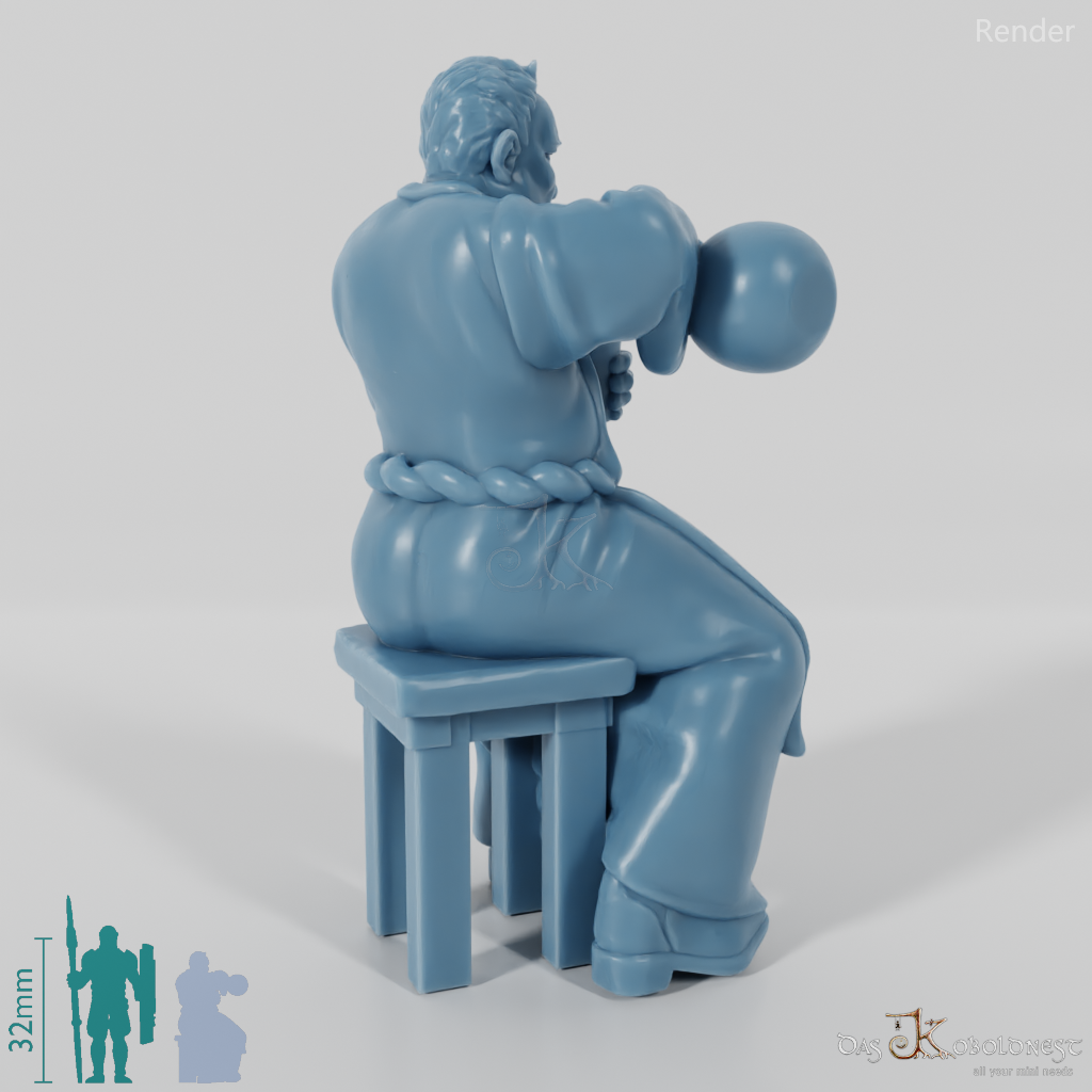 Hereward, Sitzender Schankwirt