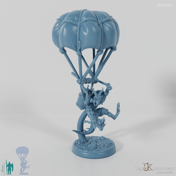 Drachenkobold-Fallschirmjäger mit Armbrust 01