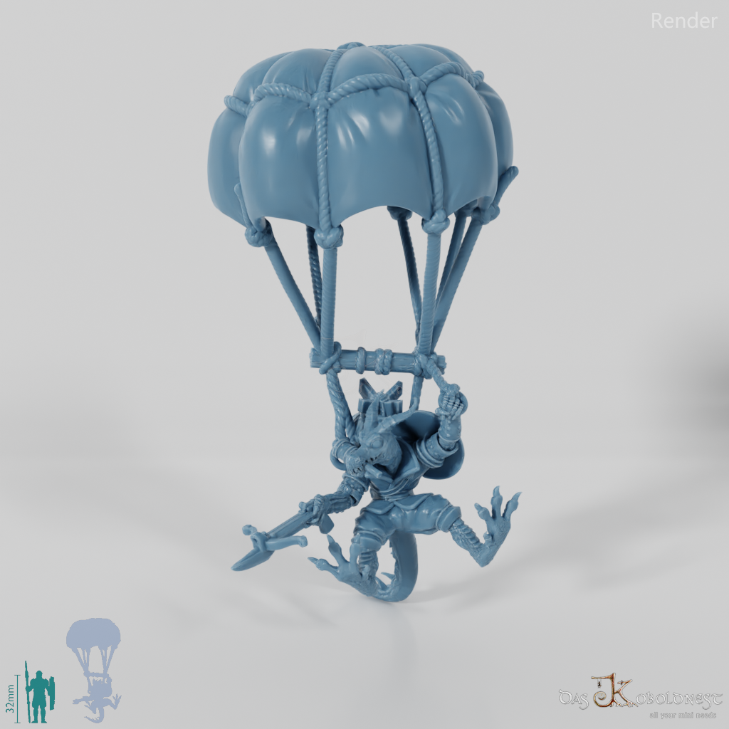 Drachenkobold-Fallschirmjäger mit Armbrust 01