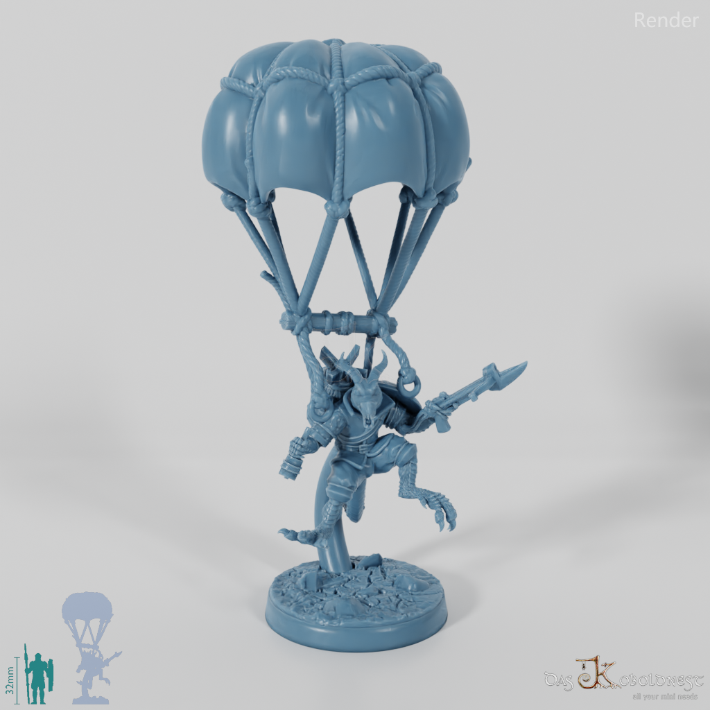 Drachenkobold-Fallschirmjäger mit Armbrust 02