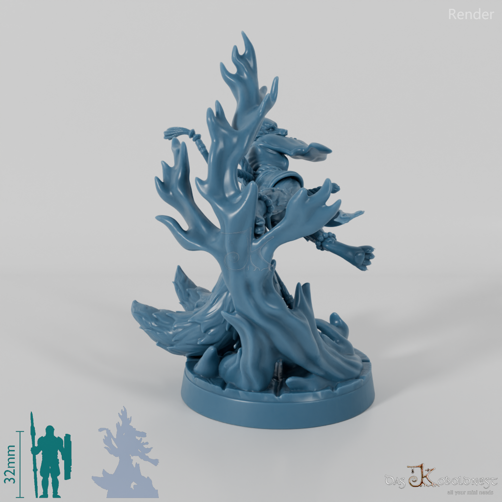 Kutsu, Fuchsvolk-Kampfmönch (Weiblich)