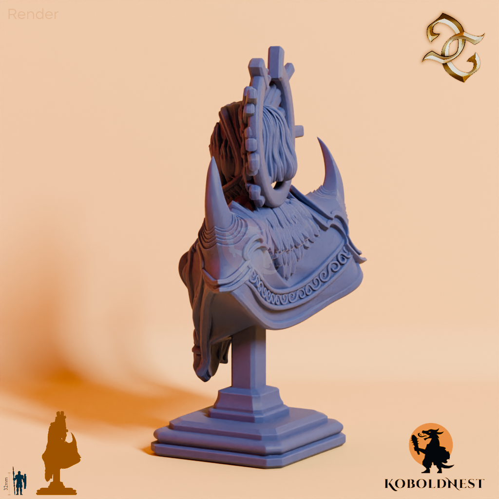 Büste - Lady Brienne, die Scharlachrose