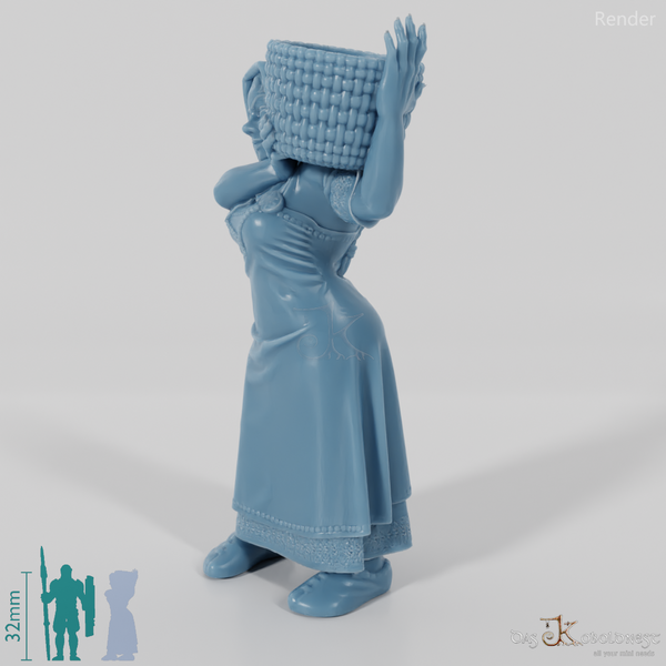 Nordische Lastenträgerin