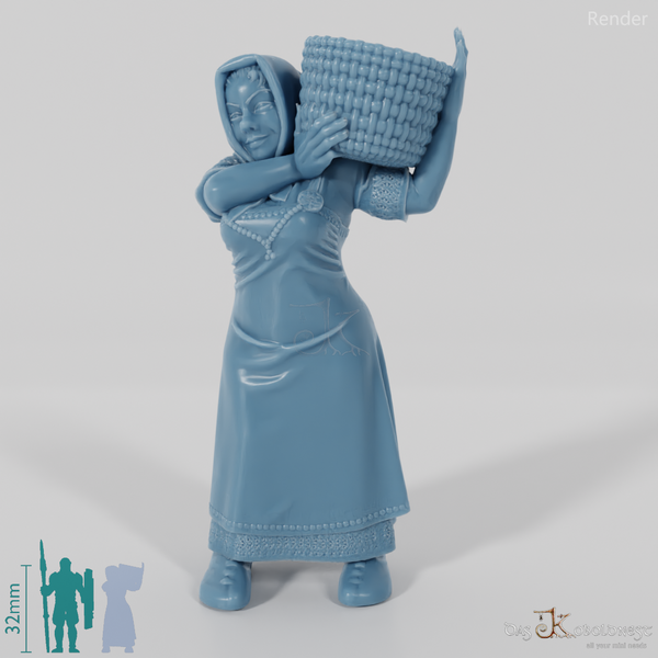 Nordische Lastenträgerin