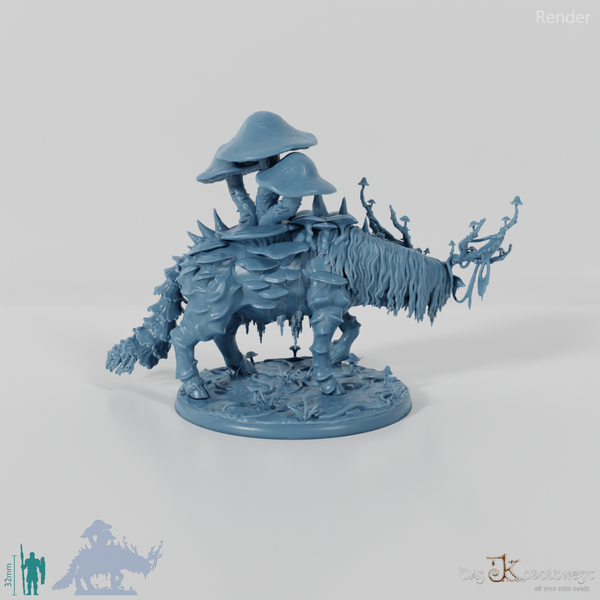 Pilzinfiziertes Katoblepas 01