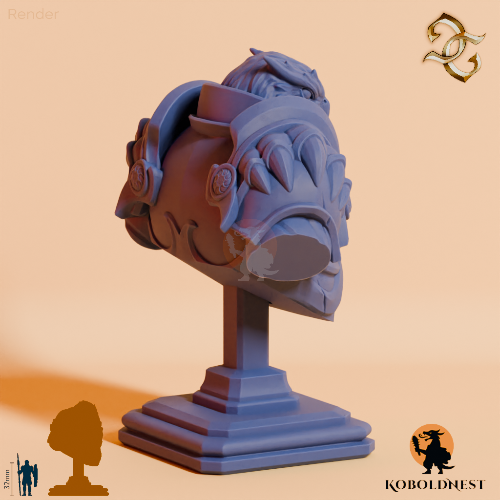 Büste - Leonai, Kommandant der Goldmäntel