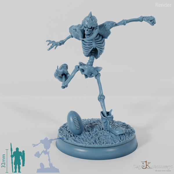 Graveyard Fantasy Football Team - Linebone 02 (klassischer Ball)