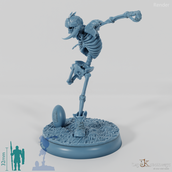 Graveyard Fantasy Football Team - Linebone 02 (klassischer Ball)