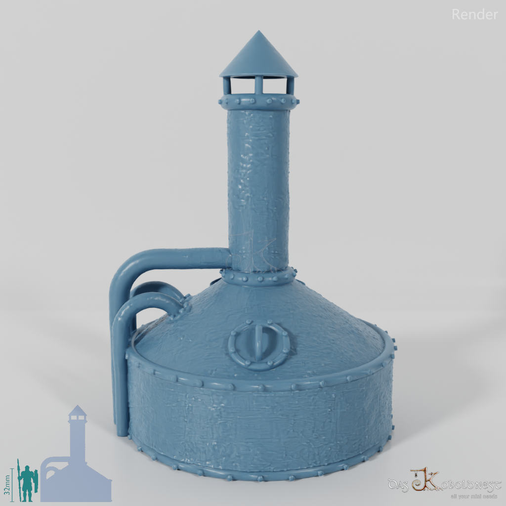 Alkoholherstellung - Braukessel 02