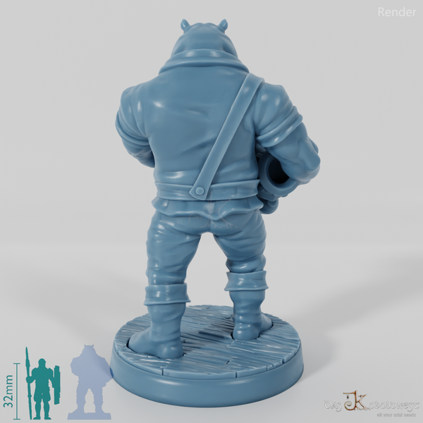 Nilpferdvolk-Kanonier 01