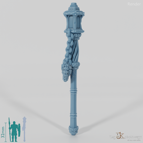 Valiant Battle Mage - Weapon - Staff (ohne Hand)