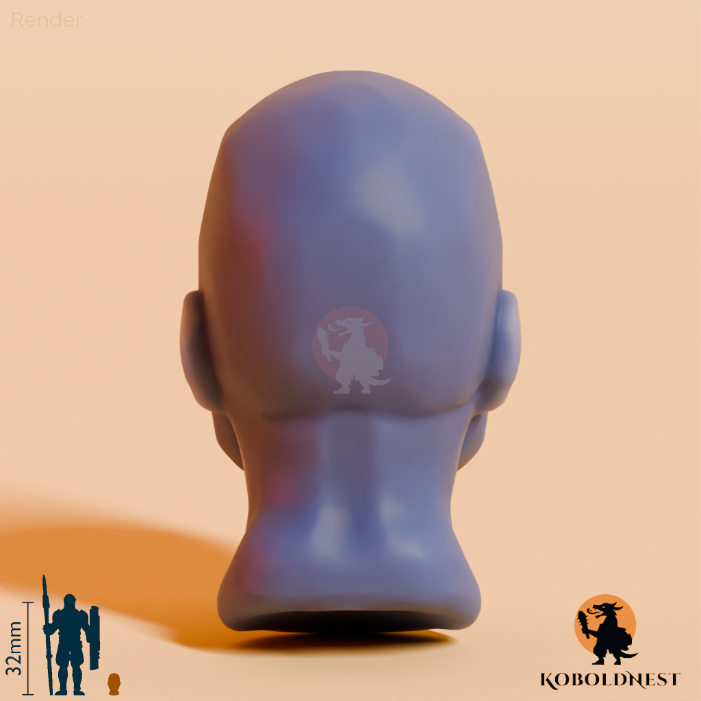 Männerkopf - 02