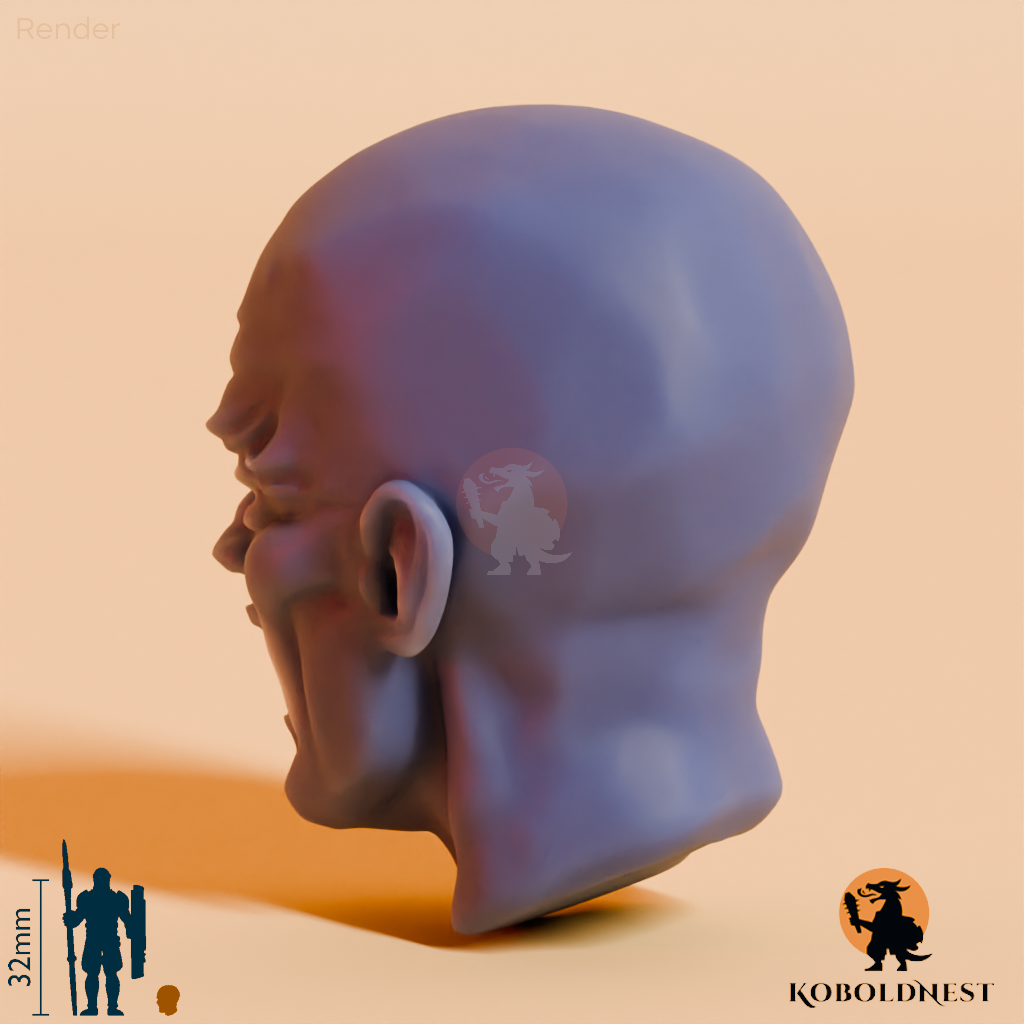 Männerkopf - 03