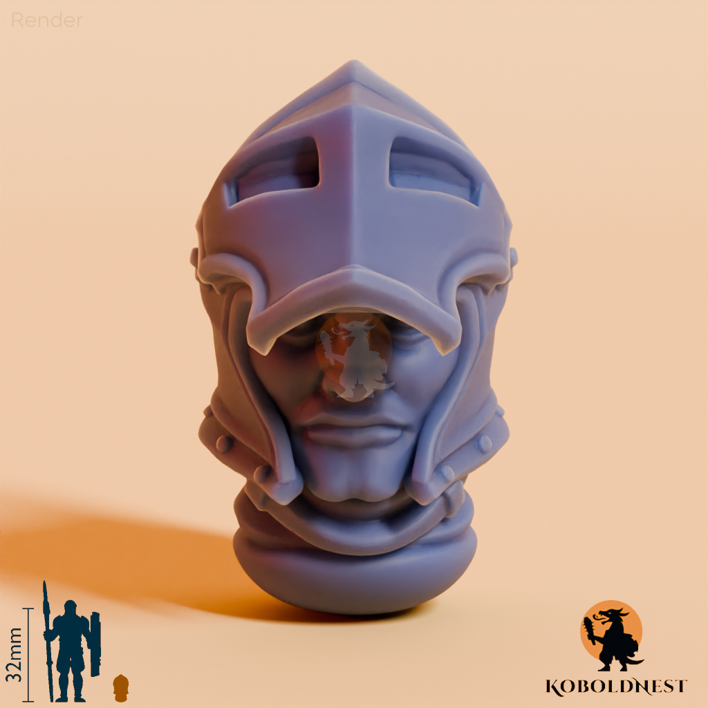 Männerkopf - 04