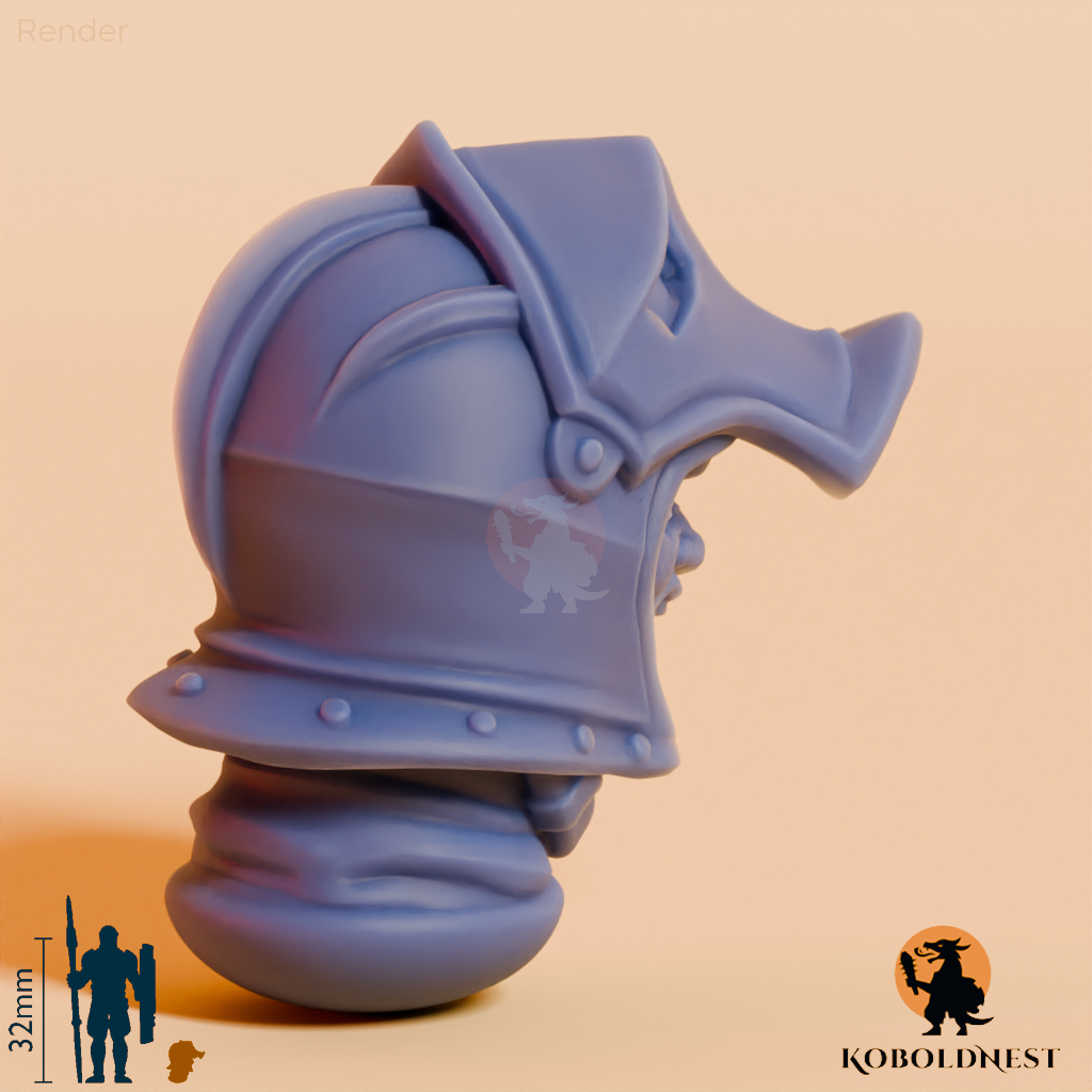 Männerkopf - 05