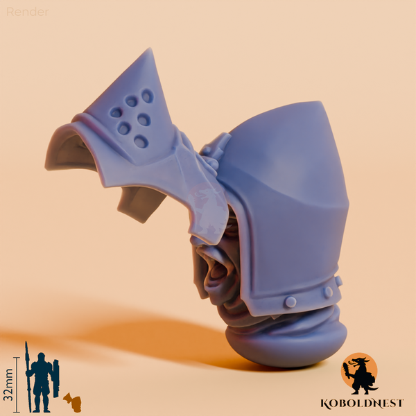Männerkopf - 08