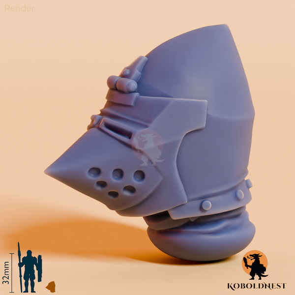 Männerkopf - 09