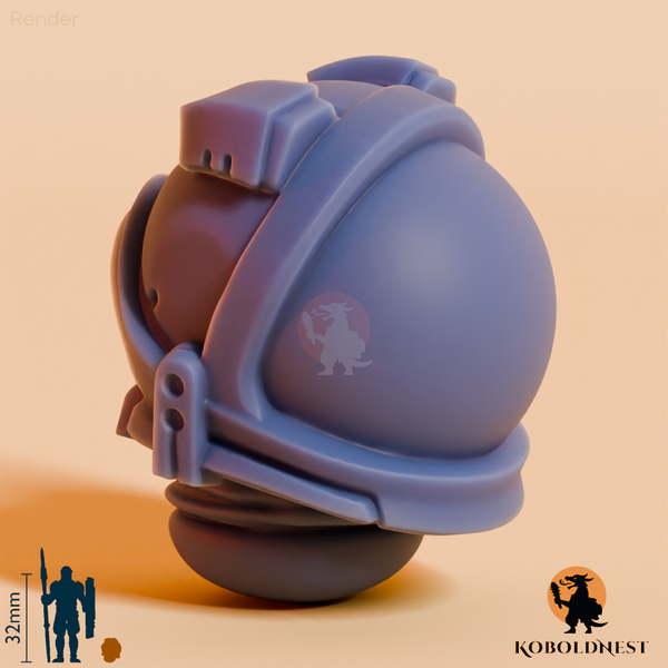 Männerkopf - 14