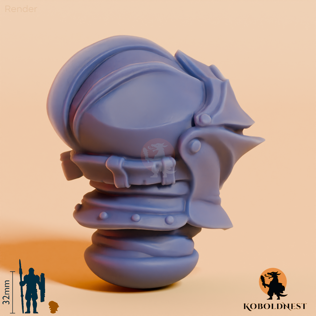 Männerkopf - 20