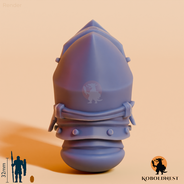 Männerkopf - 22
