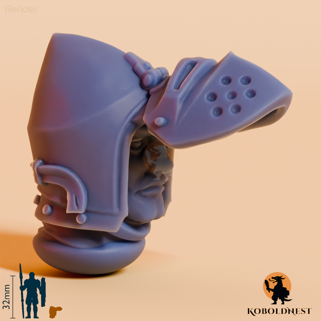 Männerkopf - 23