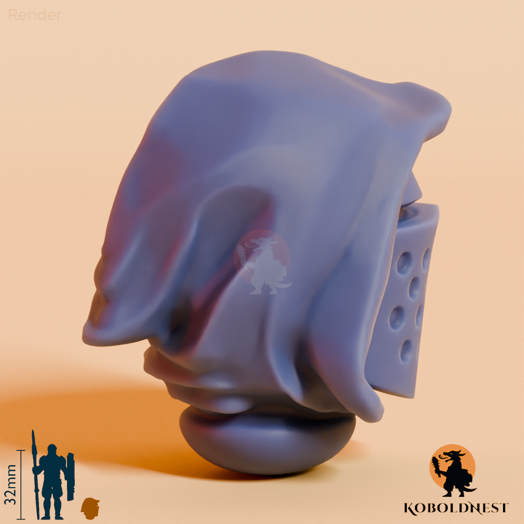 Männerkopf - 28