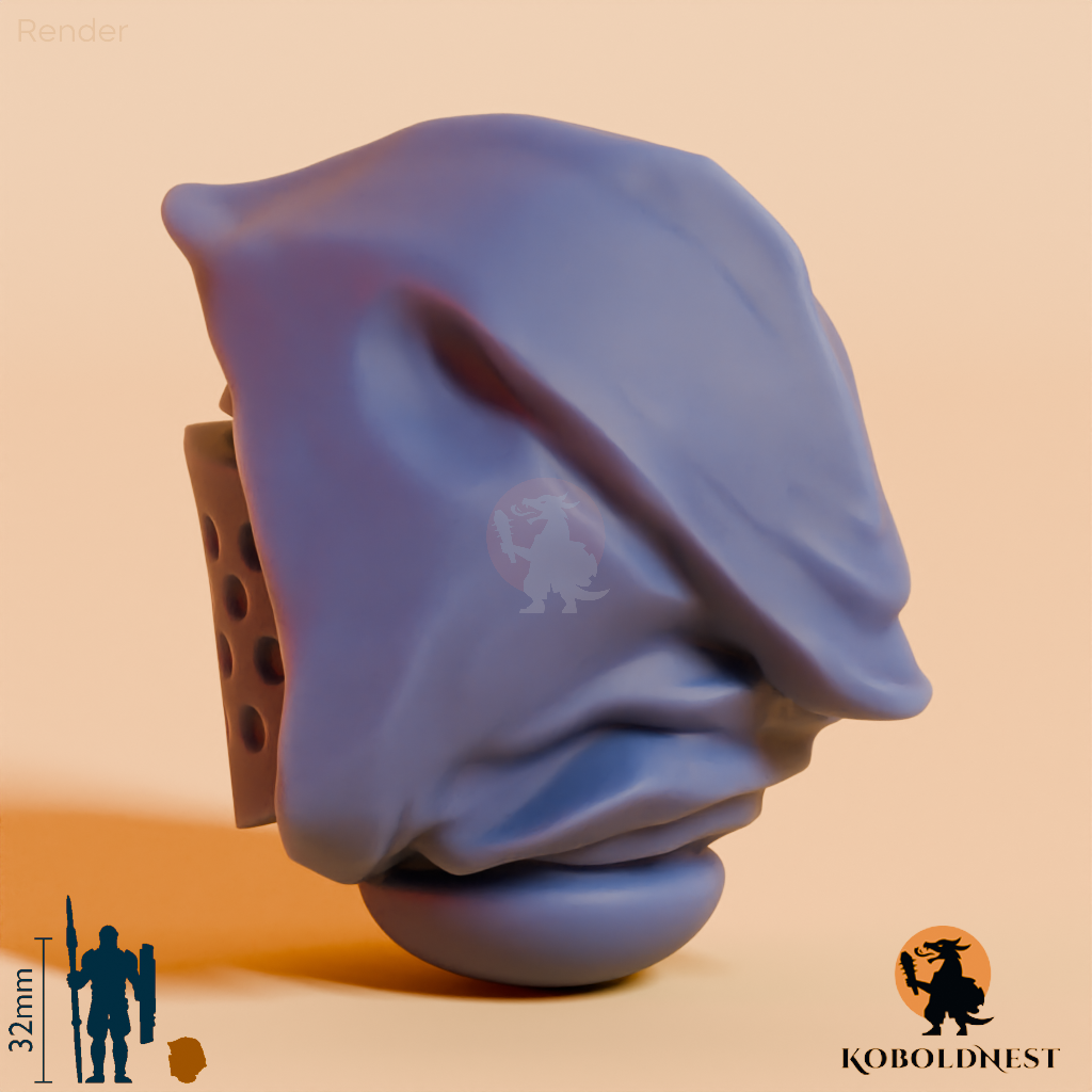 Männerkopf - 28