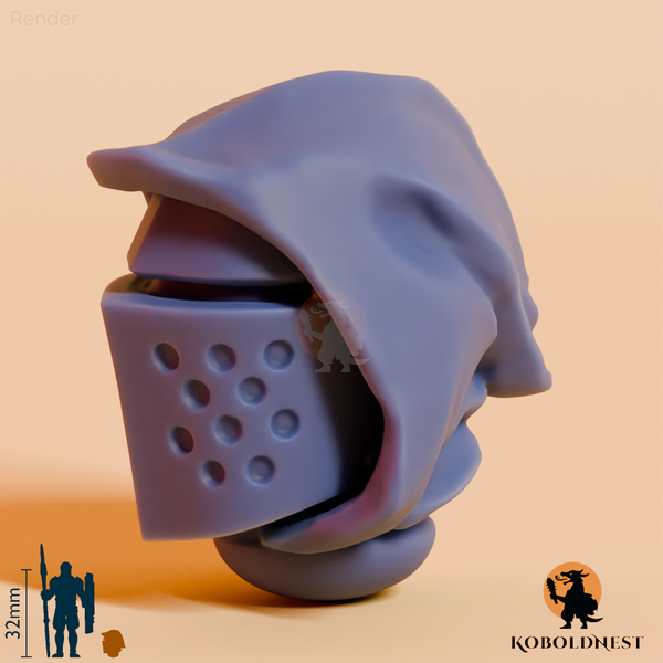 Männerkopf - 28