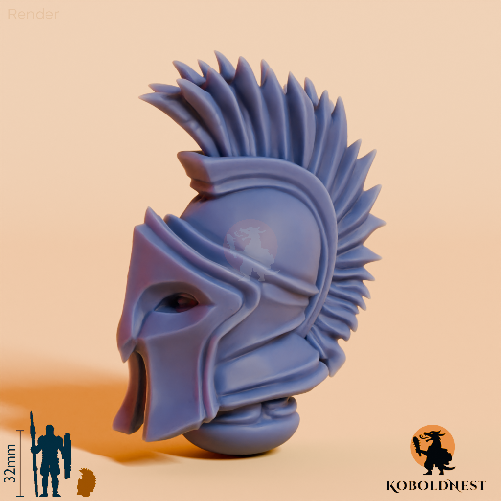 Männerkopf - 34