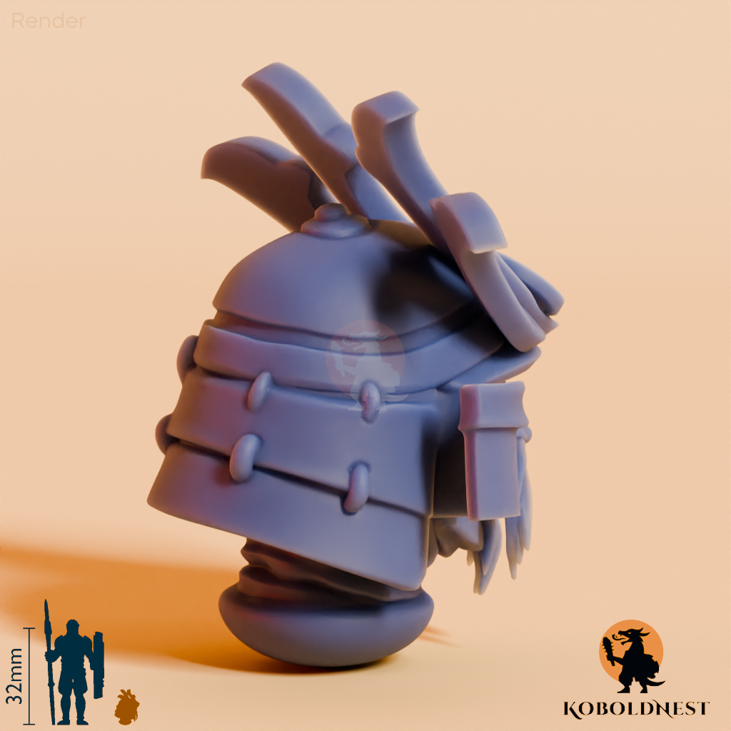 Männerkopf - 37