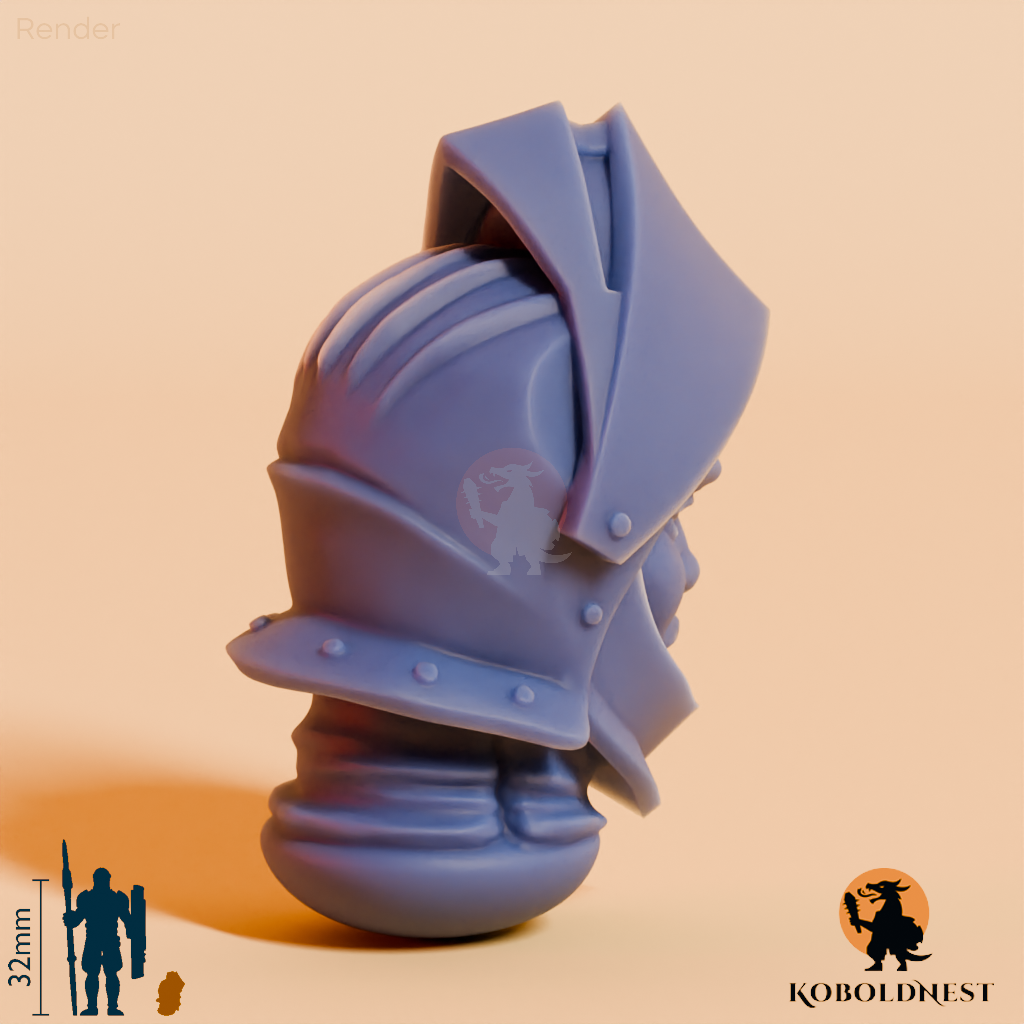 Männerkopf - 38