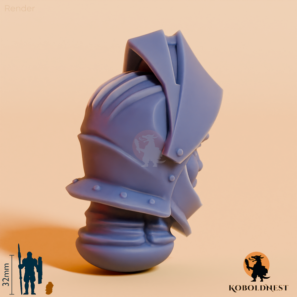 Männerkopf - 38