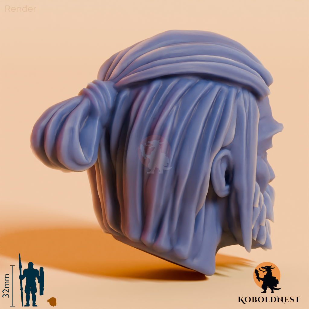 Männerkopf - 44