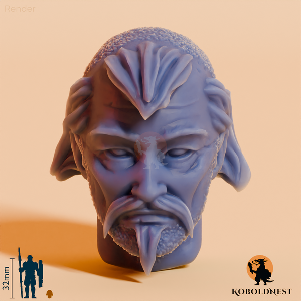 Männerkopf - 46