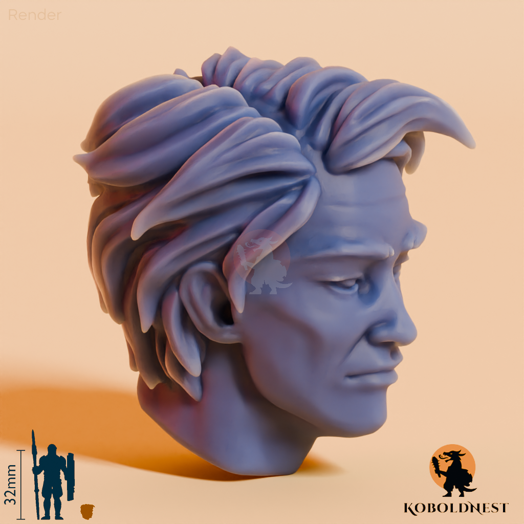Männerkopf - 47