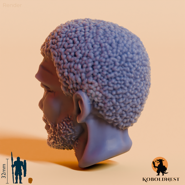 Männerkopf - 52