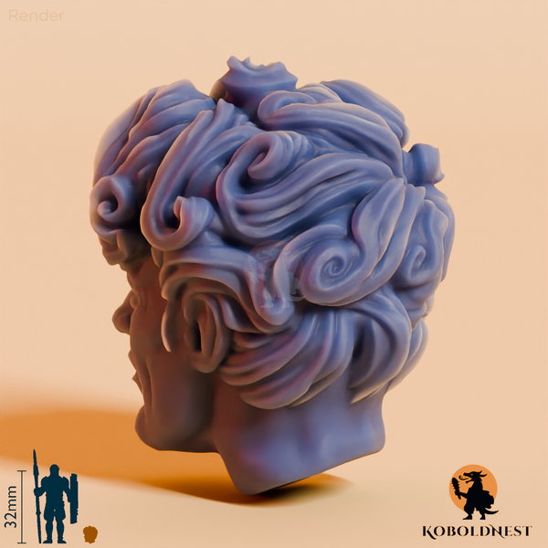 Männerkopf - 53