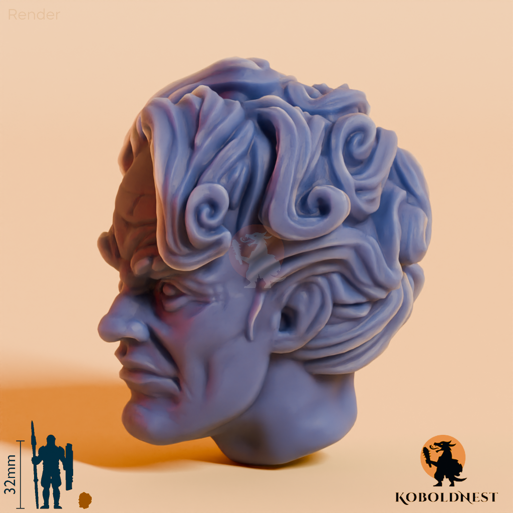 Männerkopf - 53