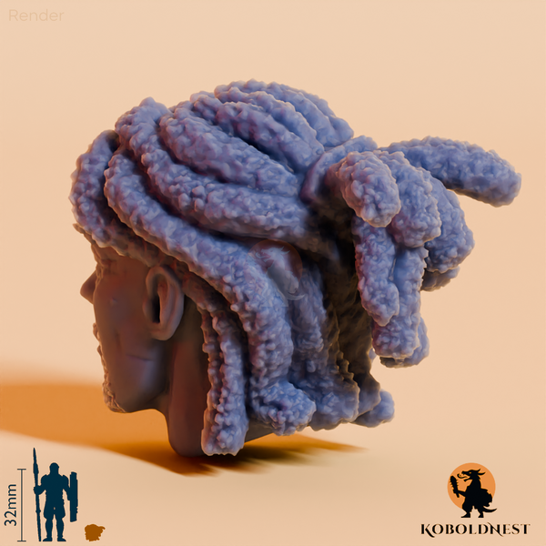 Männerkopf - 56