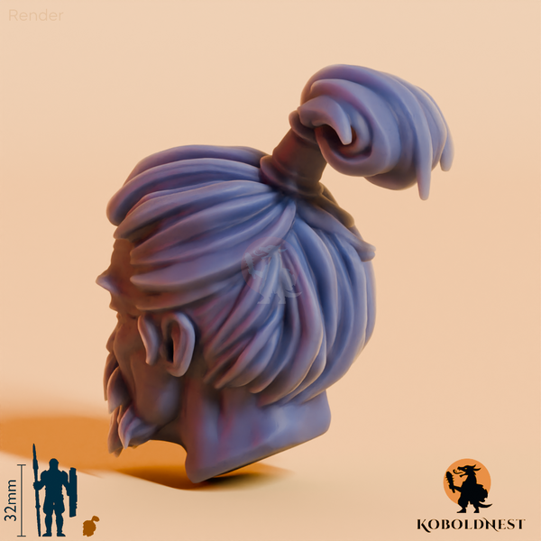 Männerkopf - 60