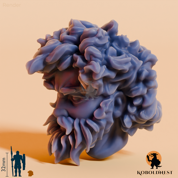 Männerkopf - 65