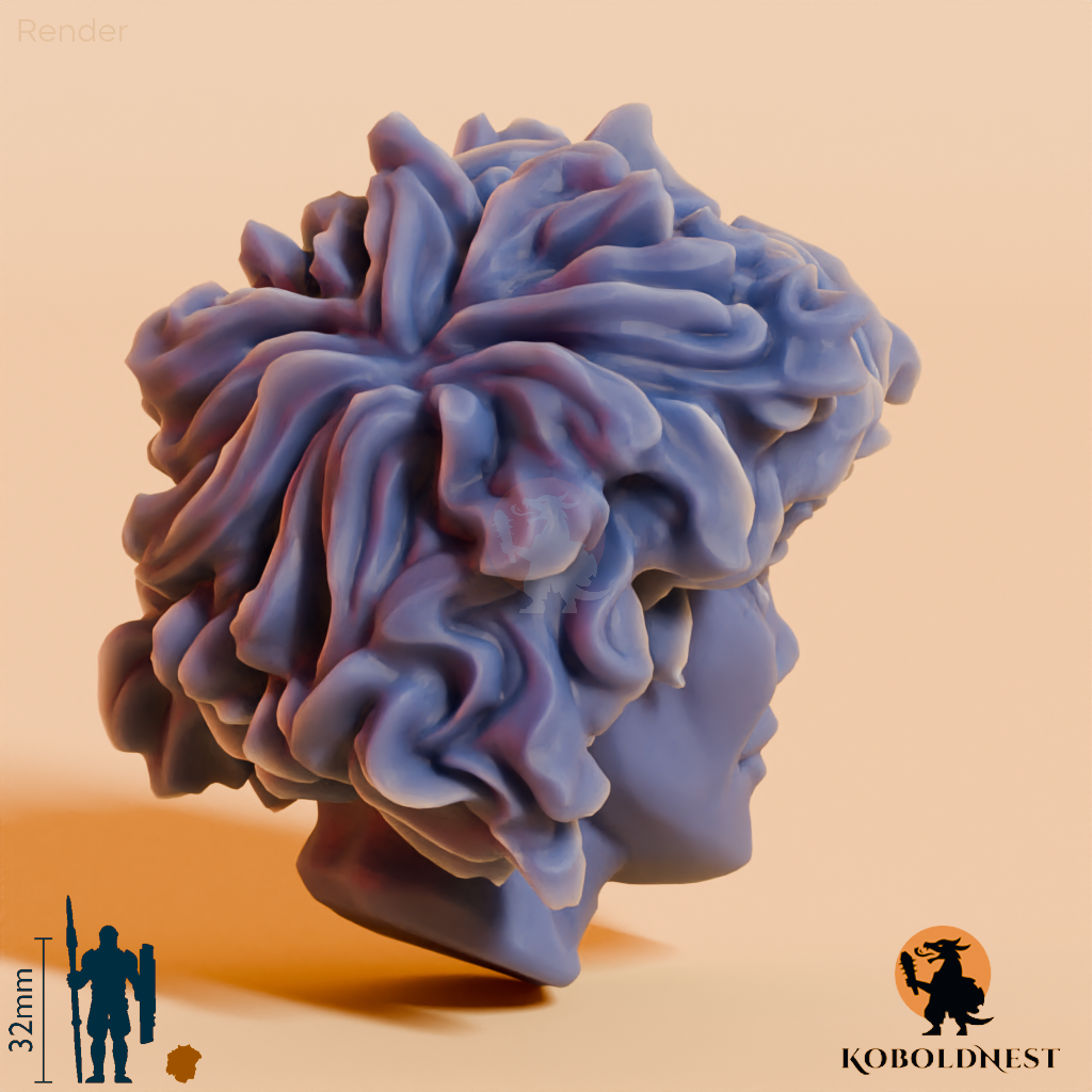 Männerkopf - 66